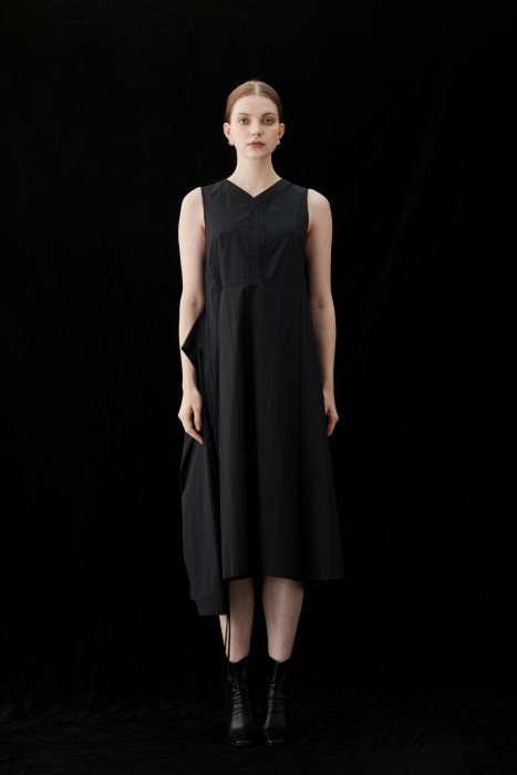 layered dress (black, 주문시 2주 후 발송예정)