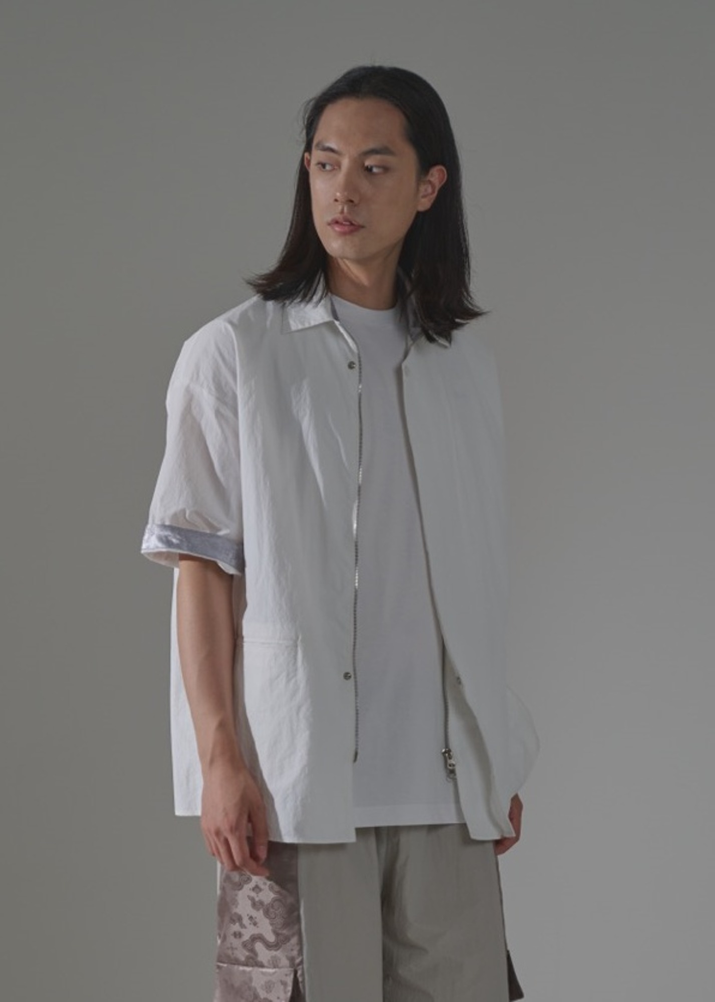 2in1 hanbok jacket (White)